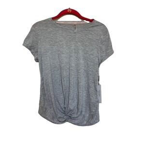 Calvin‎ Klein Performance Womens Twist Front T Shirt XS. NWT